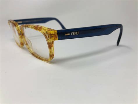 fendi 7oc jj transparent tortoise with blue gradient lens